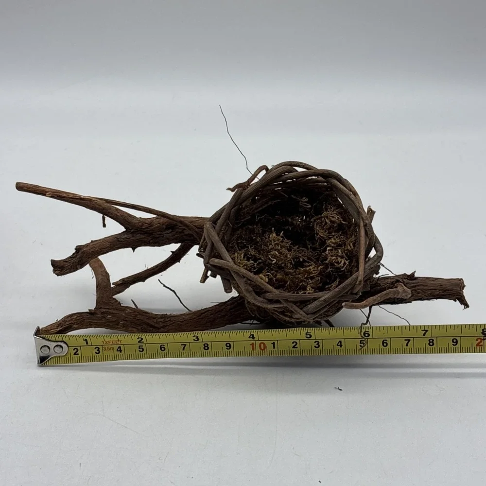 Bird nest  Garden decorations, home, floral accent, crafts, center piece